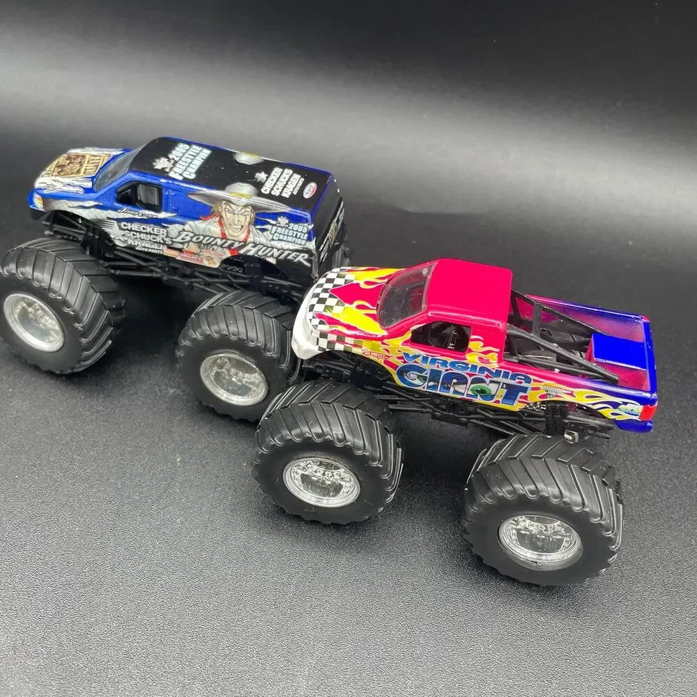 Hot Wheels Monster Jam Truck Lot Diecast 1:64 Scale Bounty Hunter King Krunch 8
